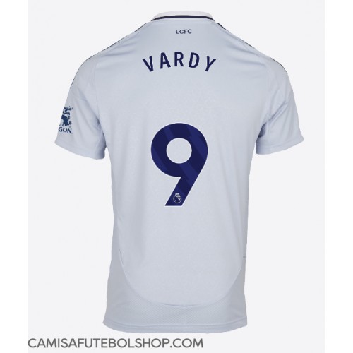 Camisa de time de futebol Leicester City Jamie Vardy #9 Replicas 3º Equipamento 2024-25 Manga Curta